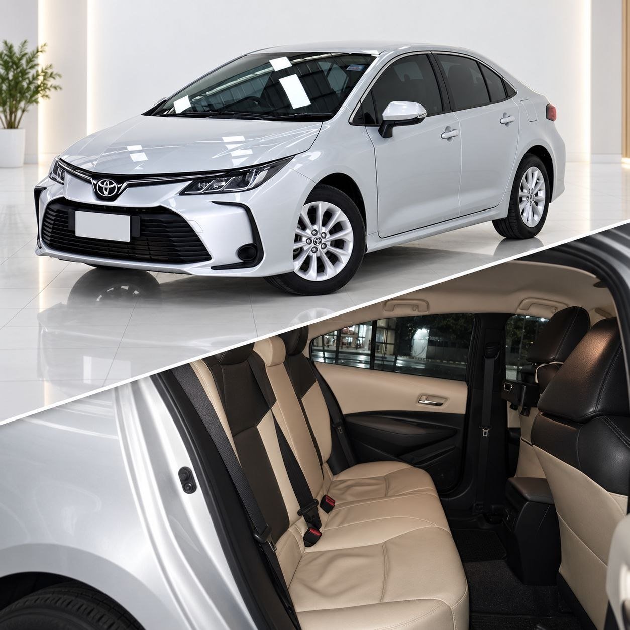 Toyota Altis รถเหมาพร้อมคนขับ