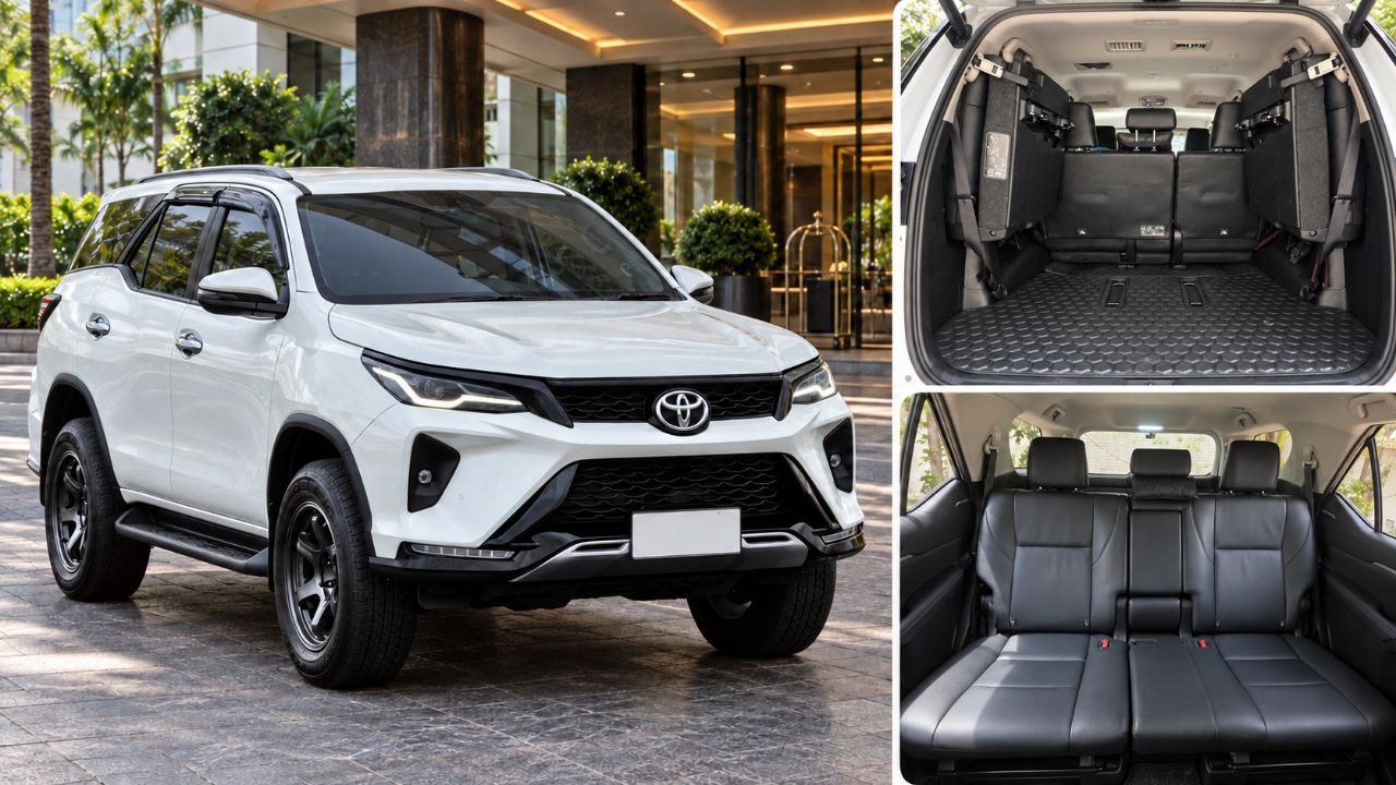 Toyota Fortuner รถเหมาพร้อมคนขับ